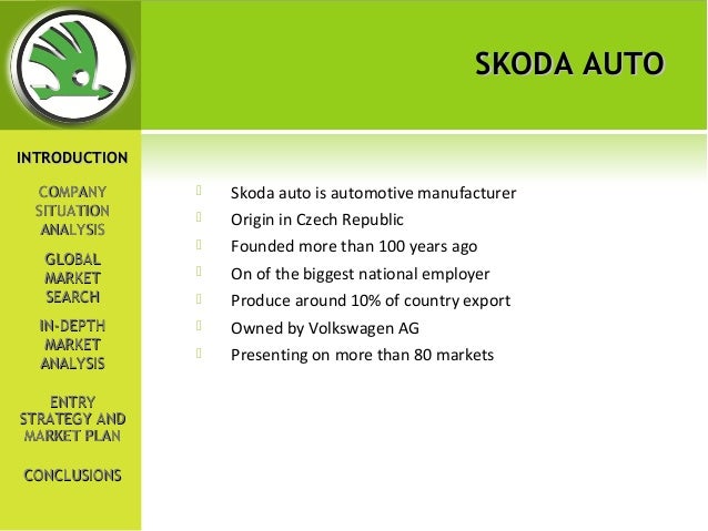 swot анализ компании skoda swot анализ компании skoda